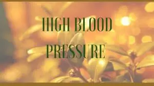 high blood pressure remedies